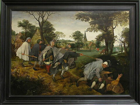 La parabole des aveugles, d'après Pieter I Brueghel, image 2/2