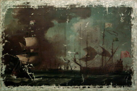 Vaisseaux de guerre français et hollandais, image 2/3