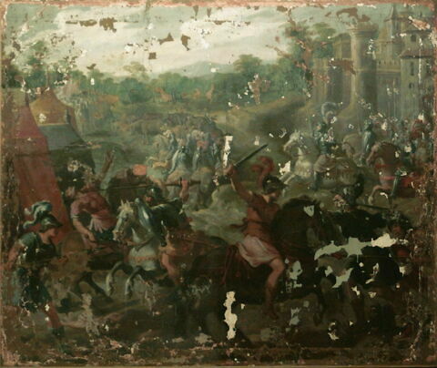 Combat devant les murailles, image 2/2