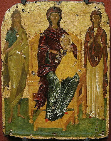 Vierge et l'Enfant entre saint Jean Baptiste et sainte Parascève, image 3/4