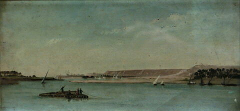 Pêcheurs sur un radeau (Égypte), image 2/3