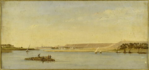 Pêcheurs sur un radeau (Égypte), image 1/3