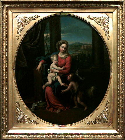 La Vierge et l'Enfant, avec le petit saint Jean, image 2/4