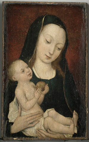 La Vierge à l'Enfant tenant une pomme, image 1/3