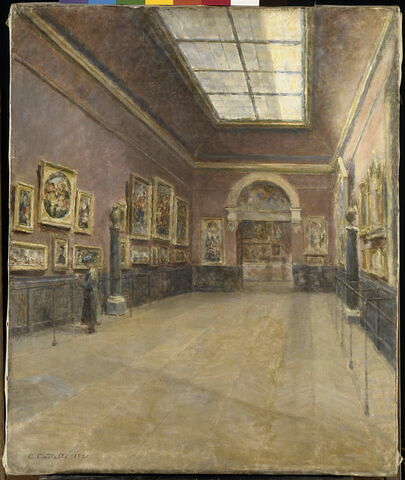 Vue de la salle des Sept Mètres au musée du Louvre, image 3/3