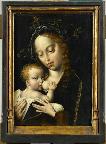 La Vierge allaitant l'Enfant Jésus, image 2/2