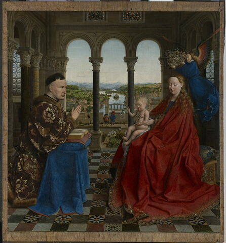 La Vierge et l'Enfant au chancelier Rolin, image 1/39