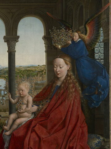 La Vierge et l'Enfant au chancelier Rolin, image 6/39