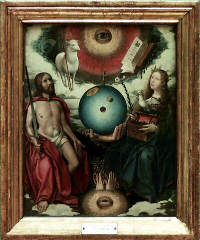 Le Cosmos sous l'oeil de Dieu, en présence du Christ-juge et de l'Église, image 2/3