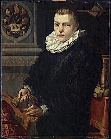 Portrait présumé de Claes Jobsz. Coster (1581-1605), fils de Job C. Coster, image 14/15