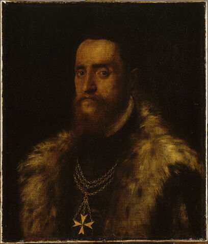 Un commandeur de l'Ordre de Malte  (Pierre de Sales ?, vers 1530/1532- après 1565, oncle de saint François de Sales)