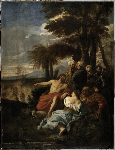 Saint Jean Baptiste prêchant dans le désert