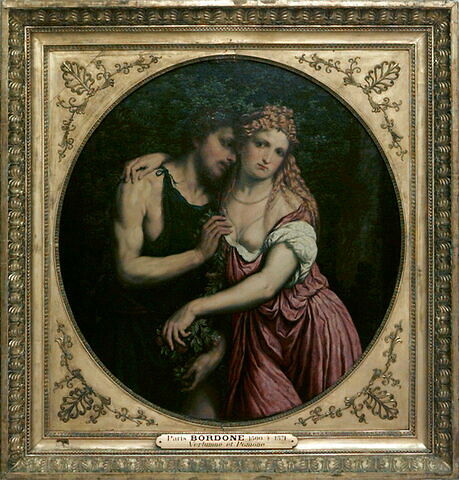 Un couple mythologique (Vénus et Anchise?), image 2/3