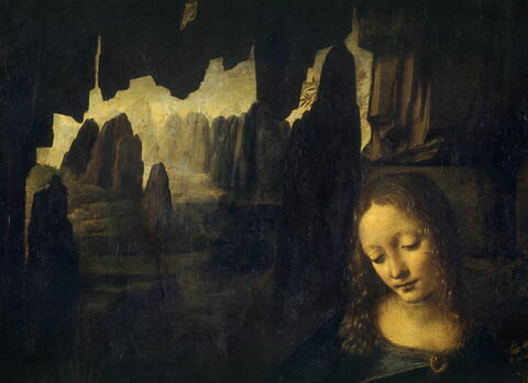 La Vierge, l'Enfant Jésus, saint Jean Baptiste et un ange, dit La Vierge aux rochers, image 14/17