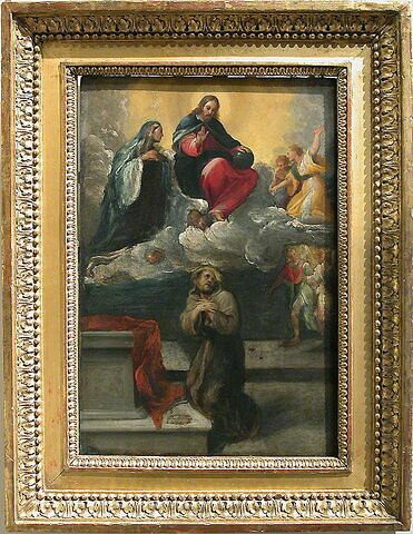 Le Christ et la Vierge apparaissant à saint François d'Assise, image 2/2