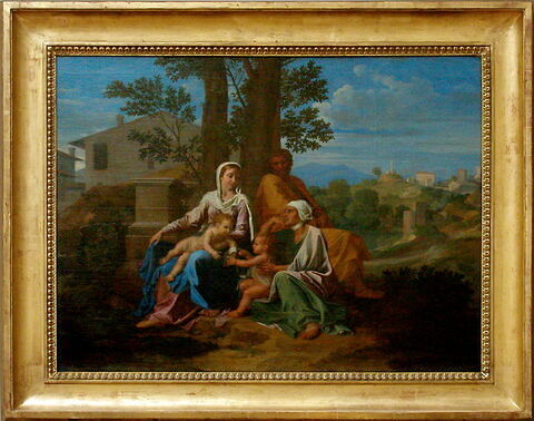 La Sainte Famille avec saint Jean et sainte Élisabeth dans un paysage, image 2/2
