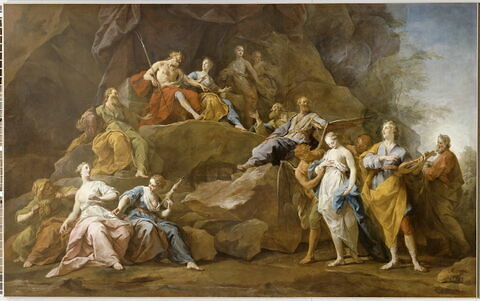 Orphée descendu aux enfers pour demander Eurydice, ou La Musique