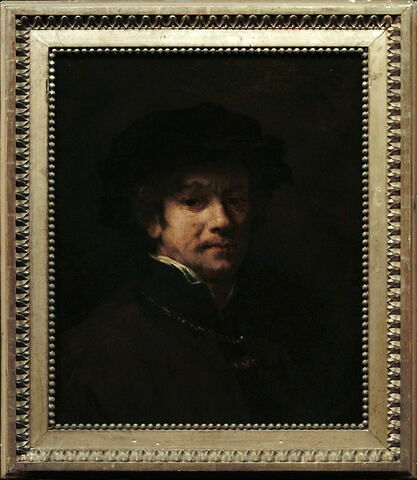 Rembrandt avec toque et chaîne d'or, image 2/3