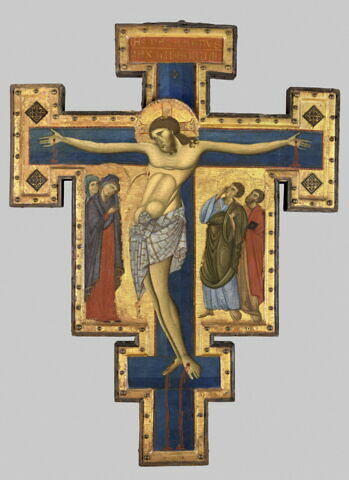 Croix peinte - Louvre Collections