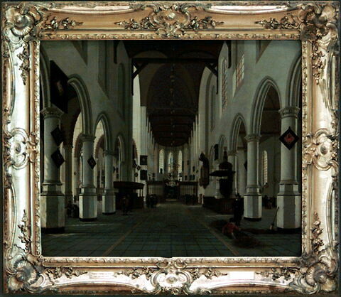Intérieur de la Vieille Eglise (Oude Kerk) de Delft, image 4/4
