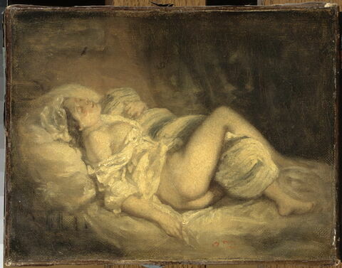Femme nue sur un lit, image 5/5