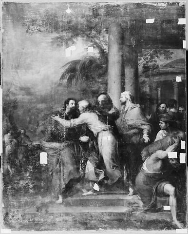 Saint Paul recevant les adieux des prêtres éphésiens., image 2/2