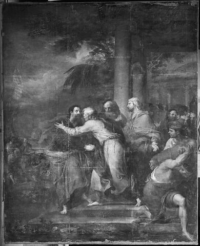 Saint Paul recevant les adieux des prêtres éphésiens., image 1/2