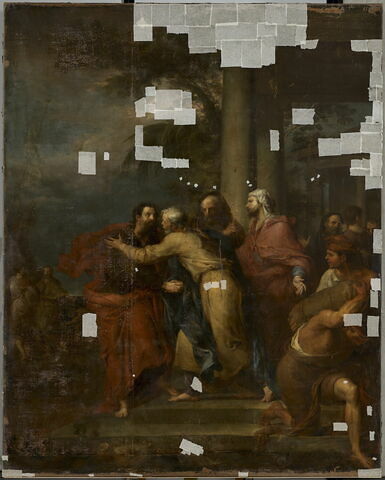 Saint Paul recevant les adieux des prêtres éphésiens., image 1/3