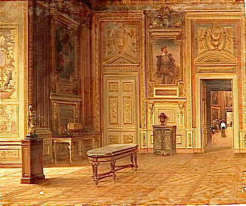 Vue de la galerie d'Apollon, au Louvre, image 3/3