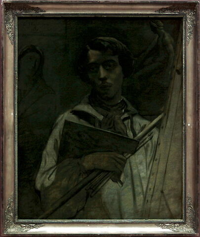 Portrait de l'artiste tenant une palette., image 3/4