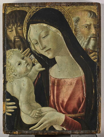 La Vierge et l'Enfant entre saint Jean Baptiste et saint Antoine