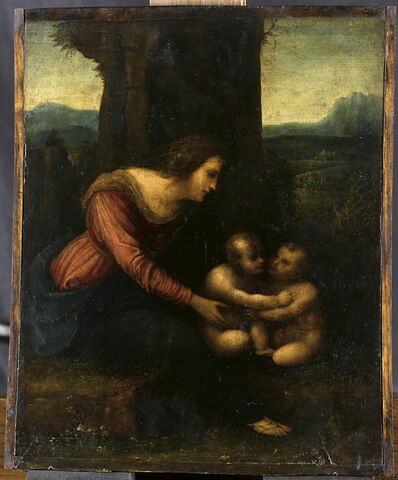 La Vierge, l'Enfant Jésus et le petit saint Jean Baptiste, image 2/4
