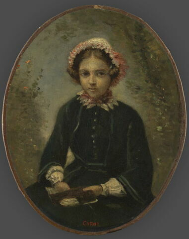 Marie-Anna (dite Blanche) Charmois (1846-1926), plus tard Mme Ernest-Adolphe Lemarinier, petite-nièce de l'artiste.