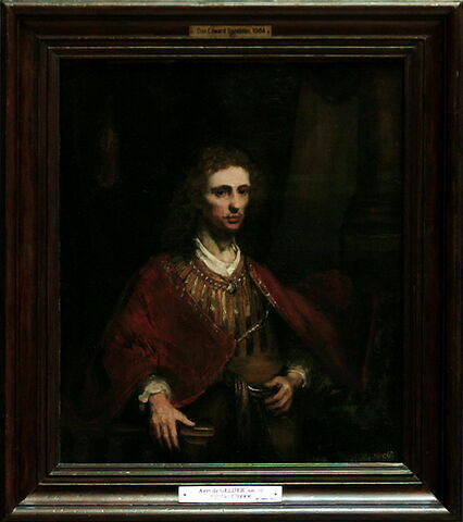 Portrait d'homme en manteau rouge, image 2/2