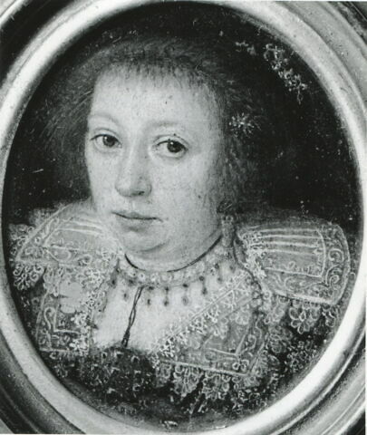 Portrait de femme inconnue (époque de Henri IV)., image 4/4