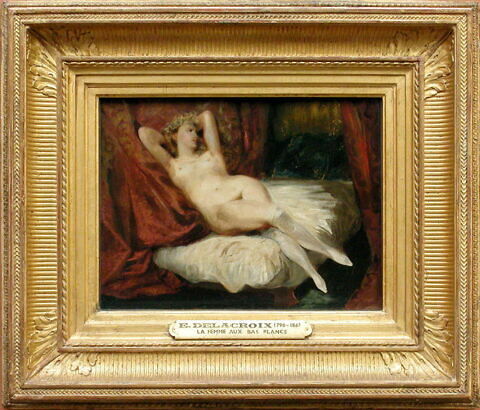 Étude de femme nue, couchée sur un divan, dit La femme aux bas blancs, image 5/6