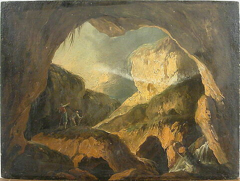 Vue d'une grotte, image 2/2