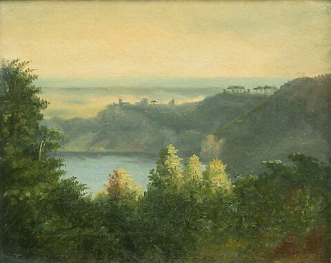 Vue du lac de Nemi, image 2/3