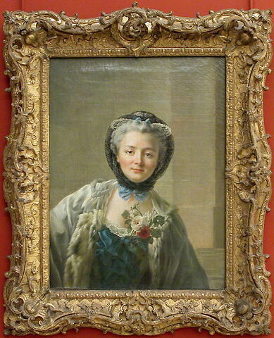 Madame Drouais, née Anne-Françoise Doré ( 1732-v.1815), femme de l'artiste, image 3/4