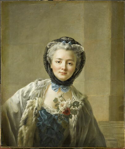 Madame Drouais, née Anne-Françoise Doré ( 1732-v.1815), femme de l'artiste