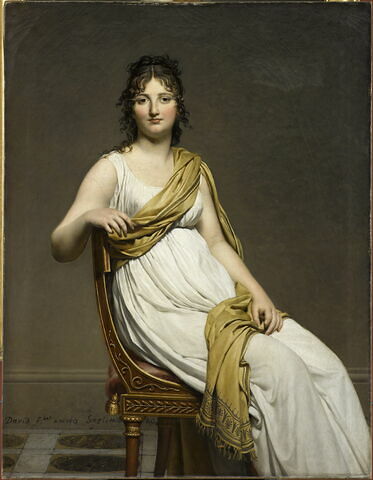 Madame Raymond de Verninac, née Henriette Delacroix (1780-1827), soeur d'Eugène Delacroix.