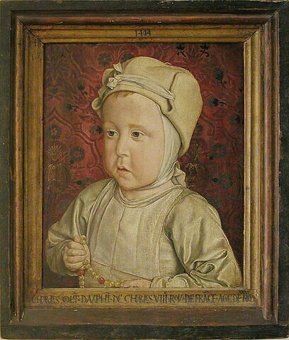 Portrait du dauphin Charles-Orlant (1492-1495), fils du roi Charles VIII et de Anne de Bretagne, image 3/6