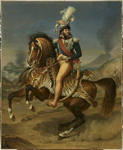 Portrait équestre de Joachim Murat (1767-1815), roi de Naples