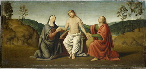Le Christ mort soutenu par la Vierge et saint Jean, image 1/4