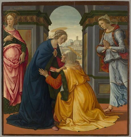 La Visitation avec Marie-Jacobie et Marie-Salomé