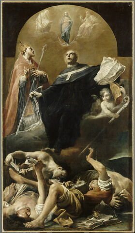 L'Immaculée Conception avec saint Anselme et saint Martin, image 3/3