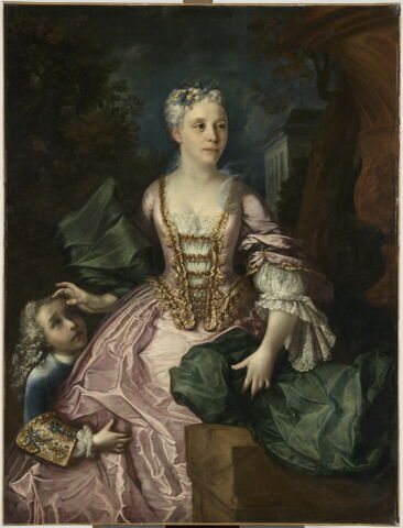 Portrait de femme avec un enfant