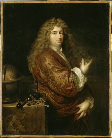 Nicolaes Hartsoeker (1656-1725), physicien, désignant un bateau dans la tempête, image 8/9