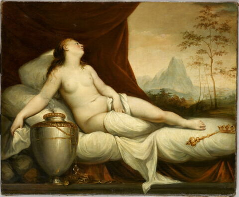 Omnia Vanitas. Vénus allongée sur fond de paysage, image 1/13