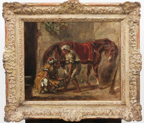 Le Maréchal-Ferrant, dit aussi Arabes ferrant un cheval, image 2/19